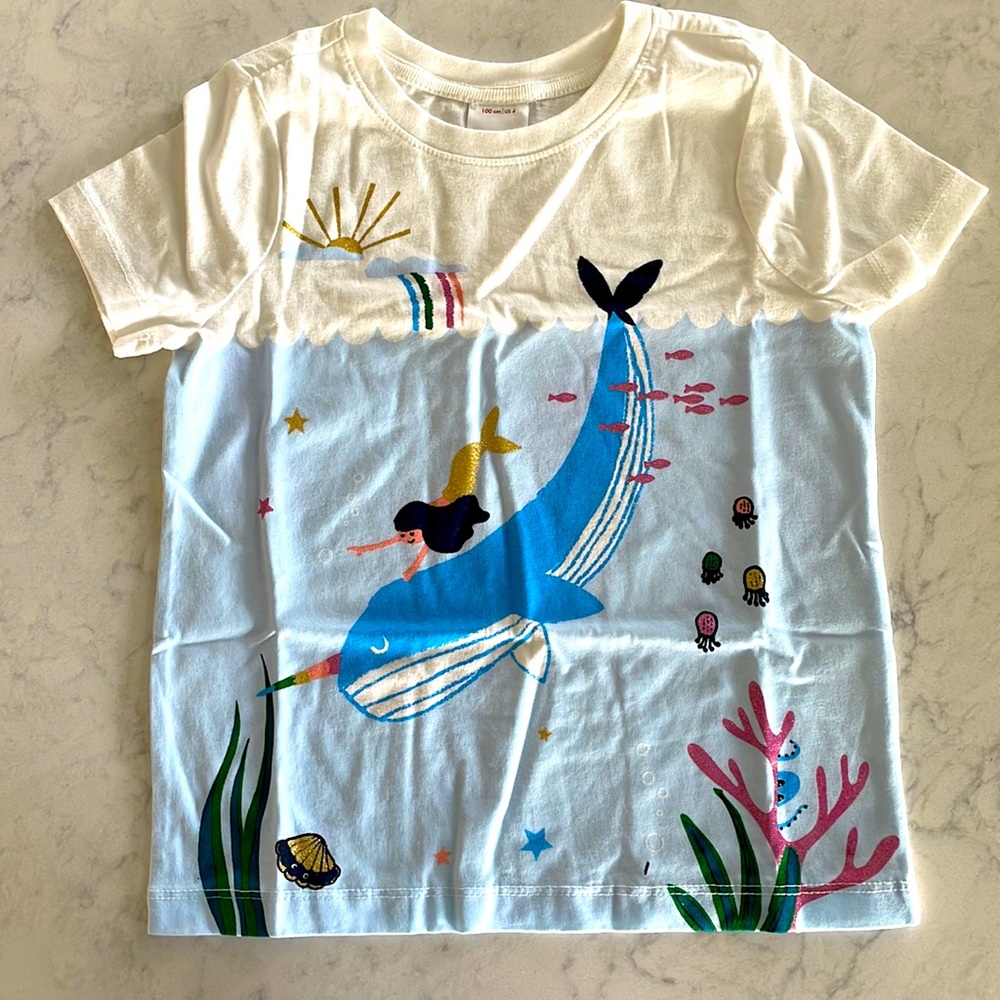 Graphic Tee In Cotton Jersey- brand new never worn